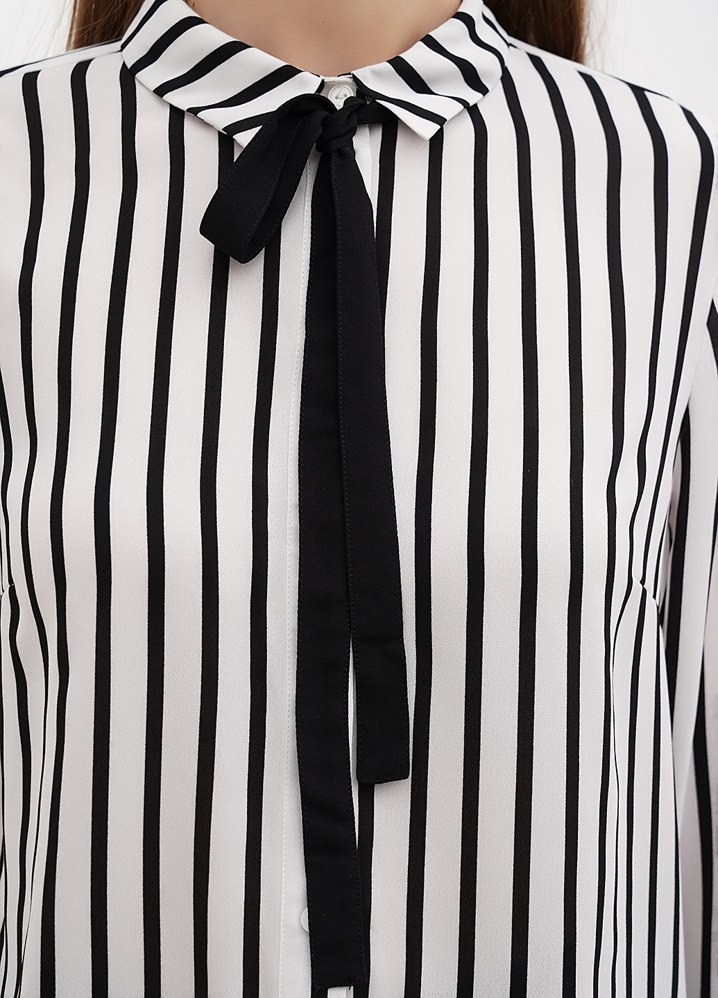 Чёрно-белую блуза H&M