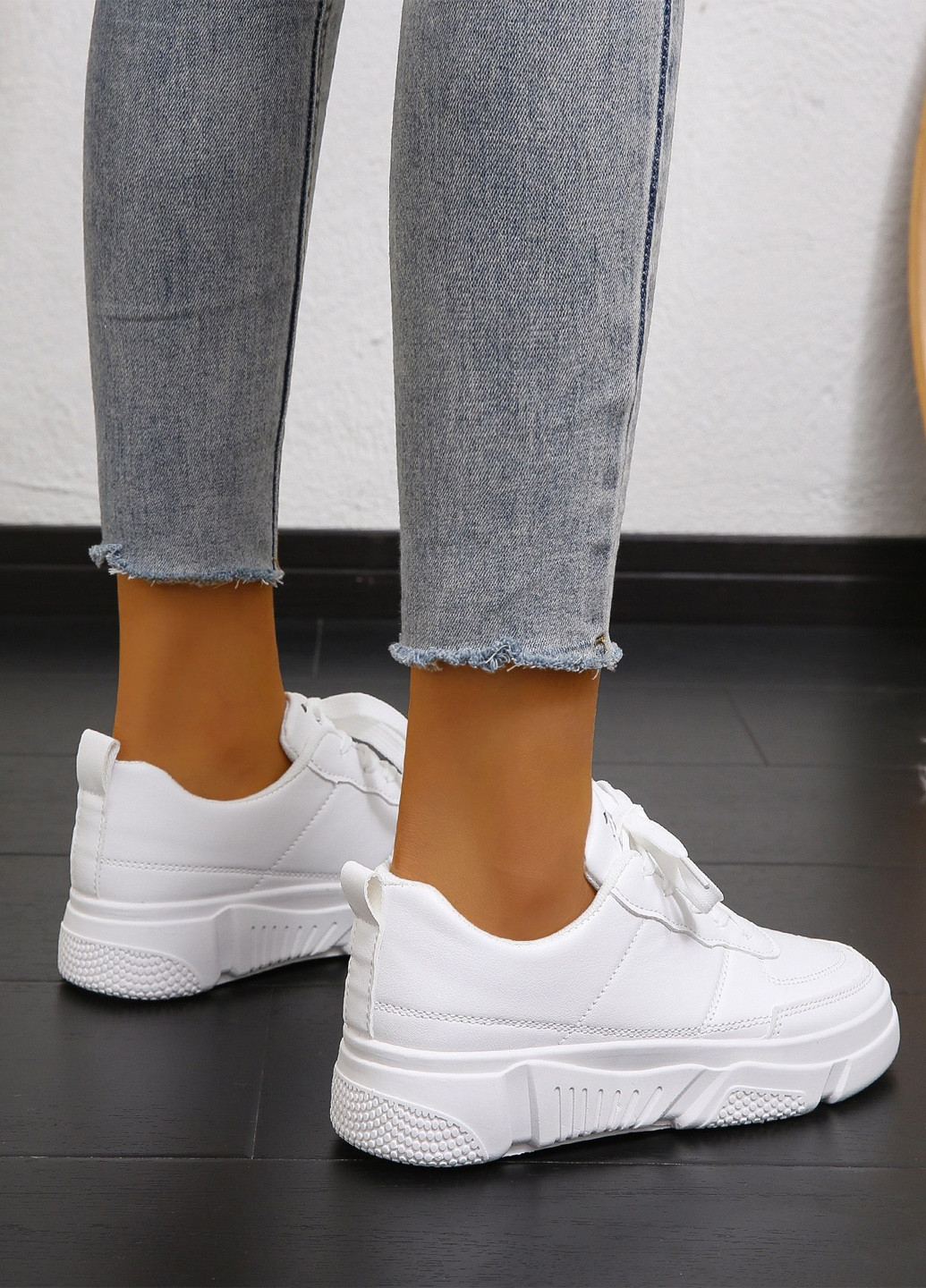 Кроссовки SHEIN белые демисезоны (337992275)