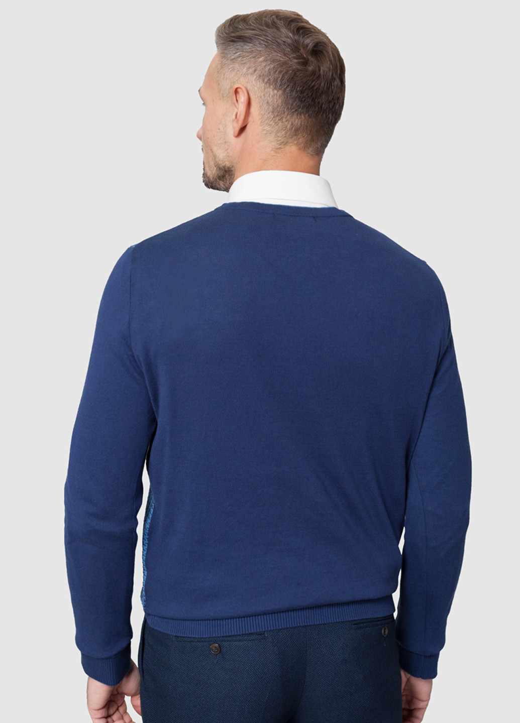 Синій демісезонний пуловер пуловер Arber