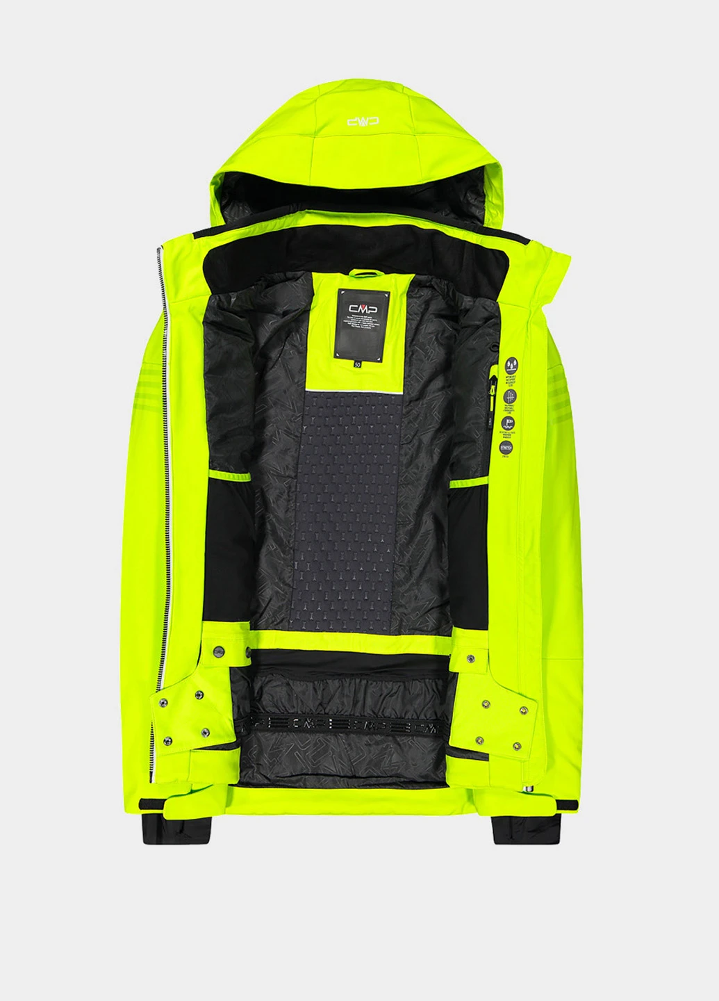 Лыжная куртка CMP MAN JACKET ZIP HOOD (276057550)