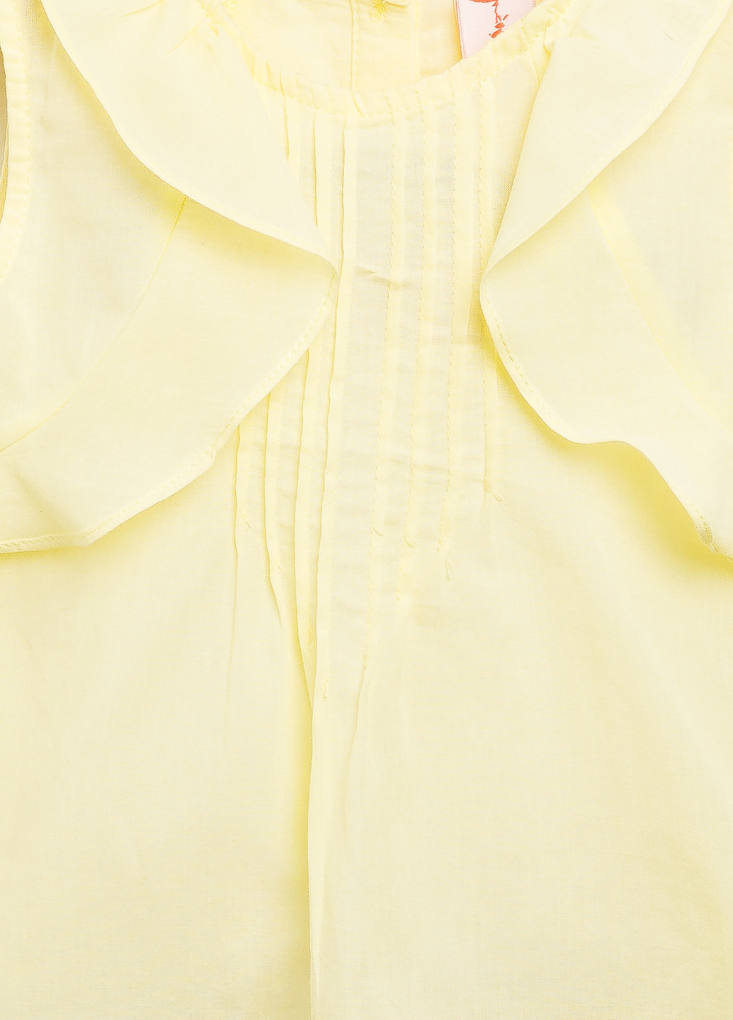 Желтая однотонная блузка KOTON летняя