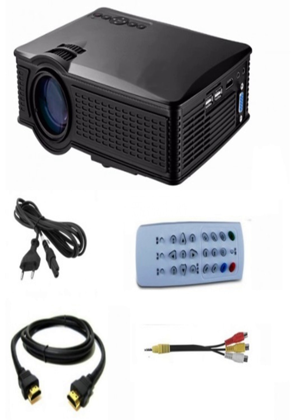 Портативный проектор LED светодиодный мультимедийный Owlenz 1500 Lum (72154511) Francesco Marconi (215796318)