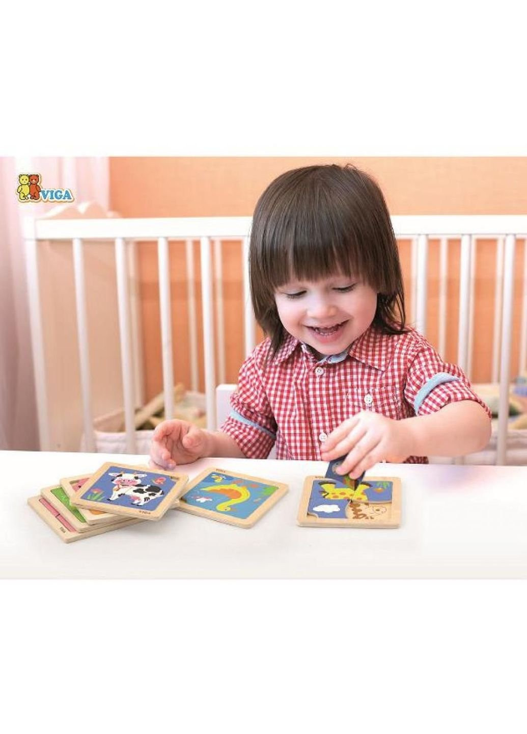 Пазл Жираф (51319) Viga Toys (249984654)