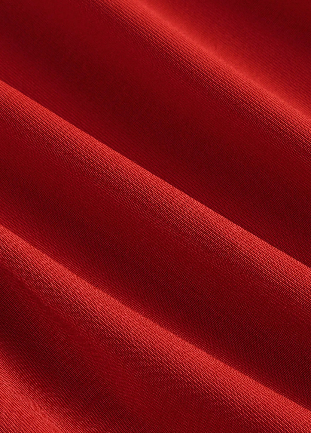 Красное вечернее платье годе, с открытыми плечами SHEIN однотонное