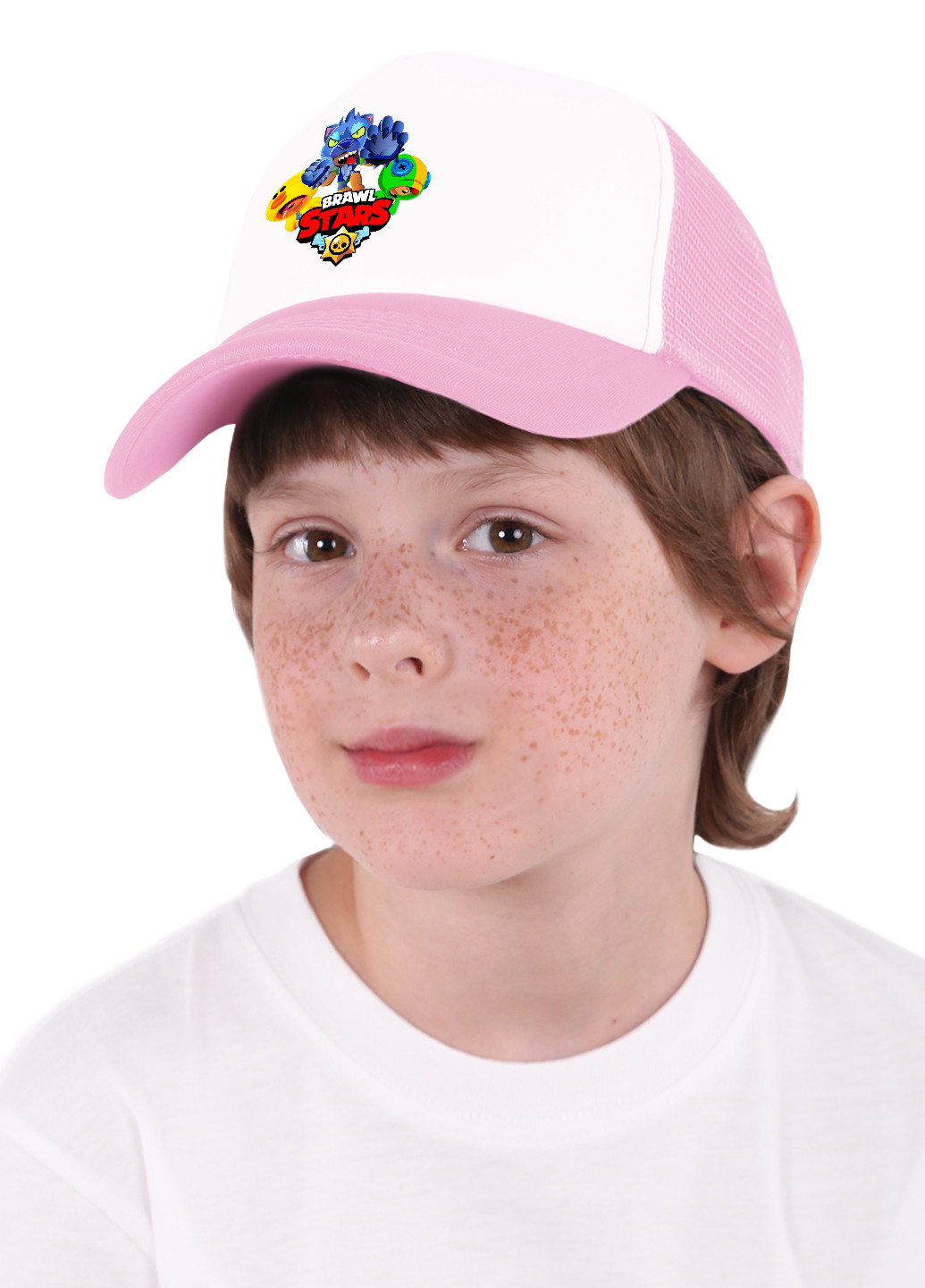 Кепка Тракер дитяча Леон Вовк Бравл Старс (Leon Werewolf Brawl Stars) (33404-1702) MobiPrint (220769777)