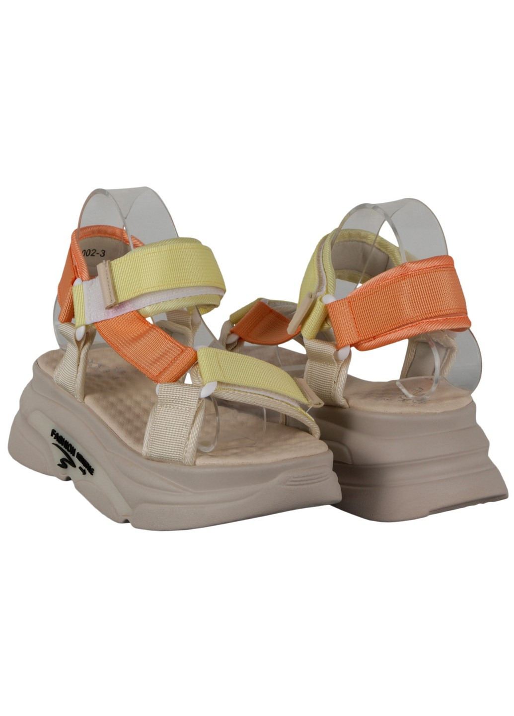 Белые женские босоножки 198331 Pino Dangio на липучке