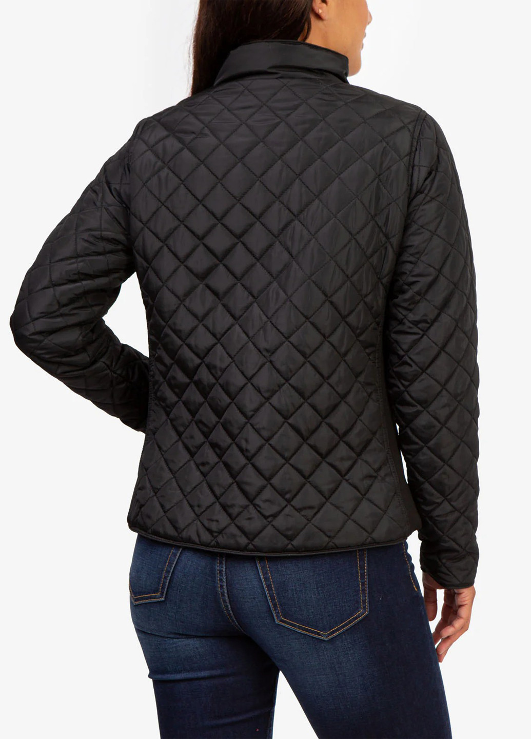 Черная демисезонная куртка U.S. Polo Assn.