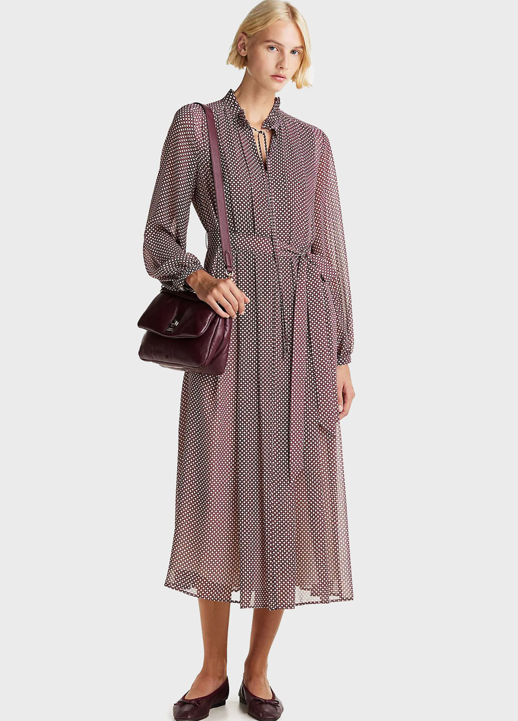 Комбінована кежуал сукня Tommy Hilfiger з геометричним візерунком