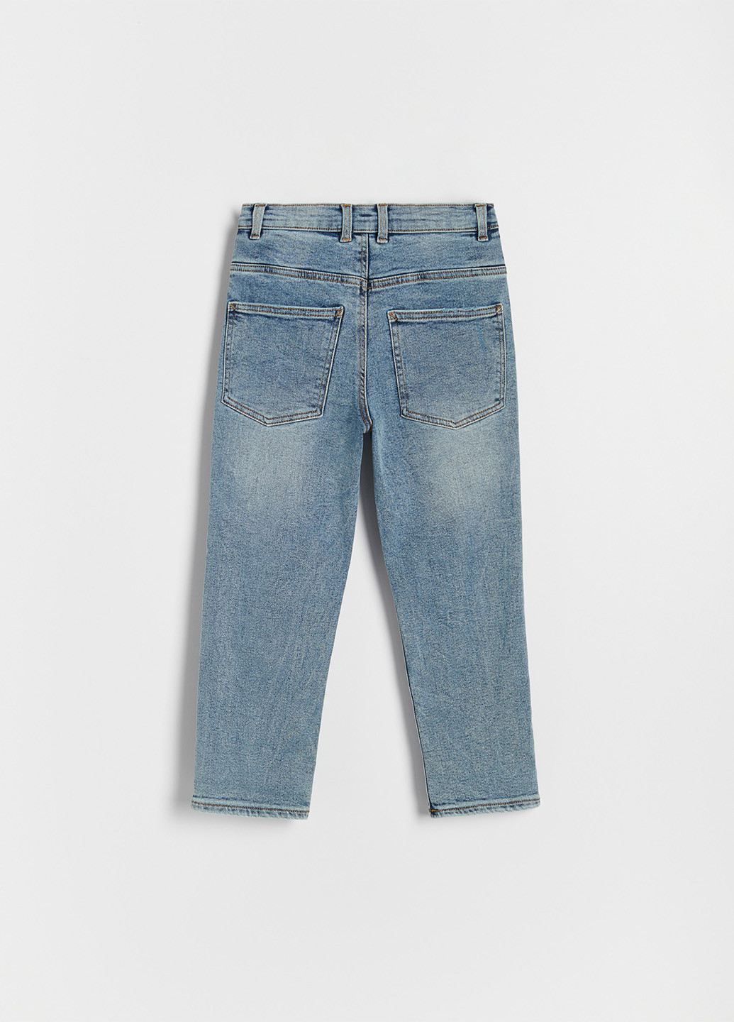 Светло-синие демисезонные прямые джинсы Reserved
