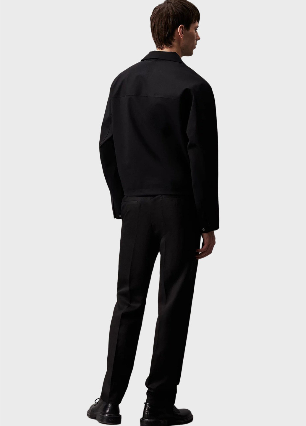 Черная демисезонная ветровка Calvin Klein