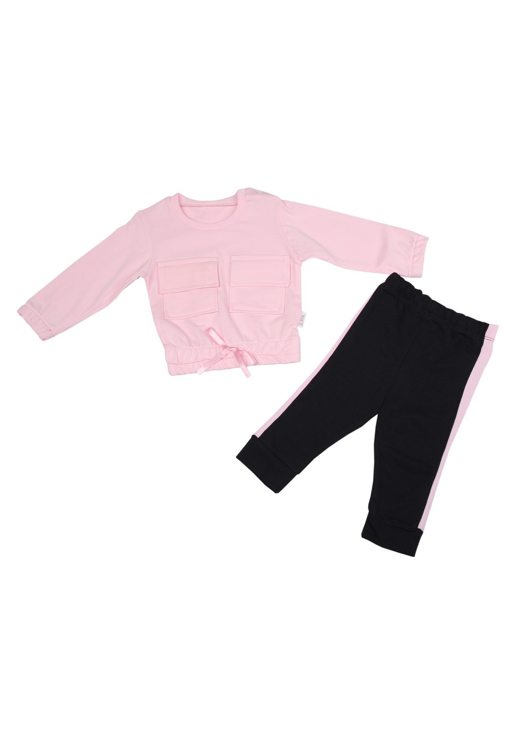 Рожевий демісезонний костюм 052 92 розовый (2000903930587) Pitiki kids