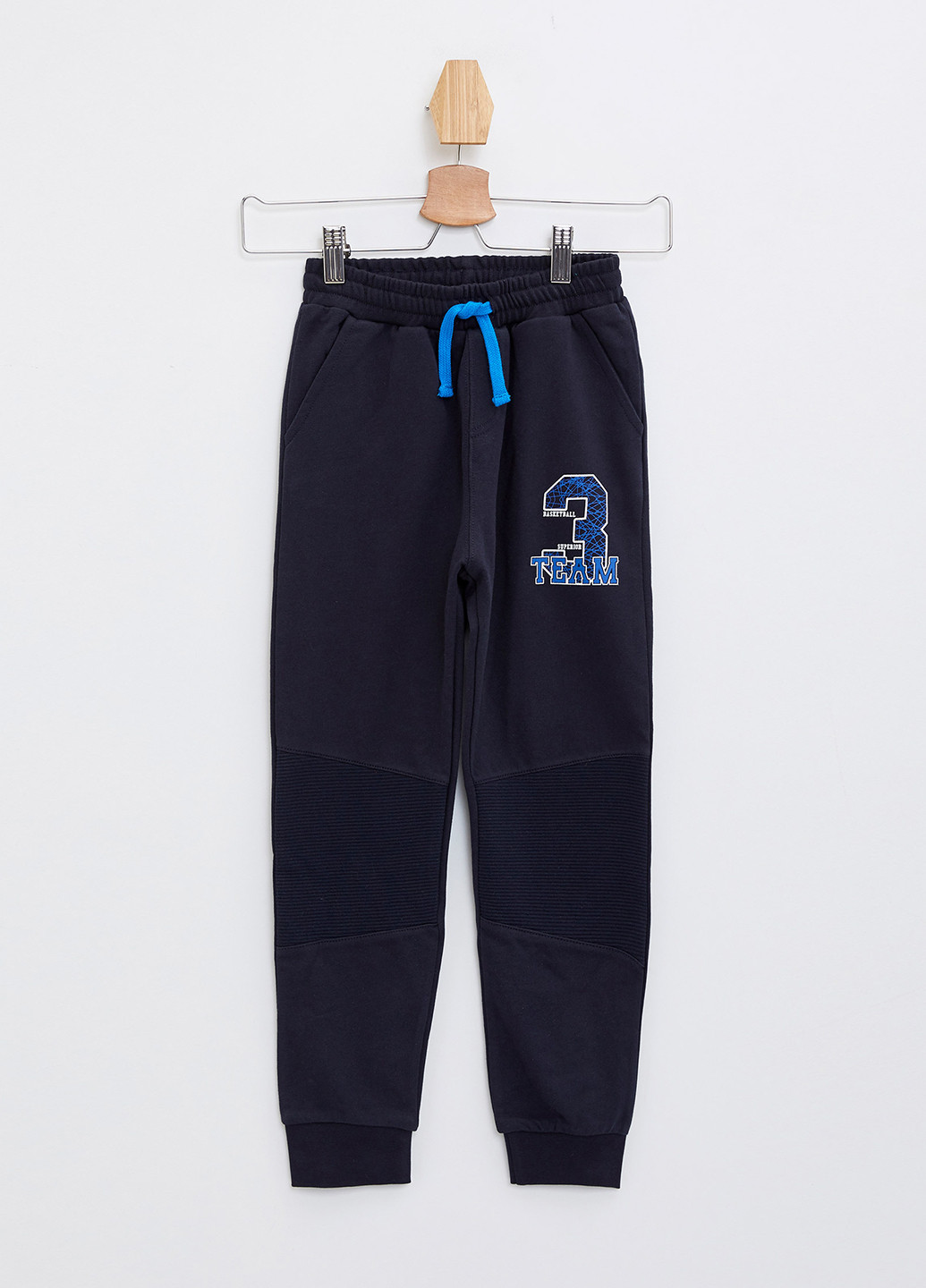 Синие спортивные демисезонные брюки джоггеры DeFacto