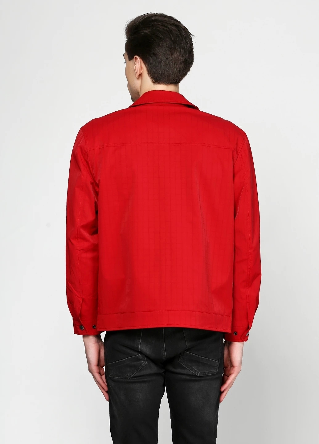 Красная демисезонная куртка Makerihe