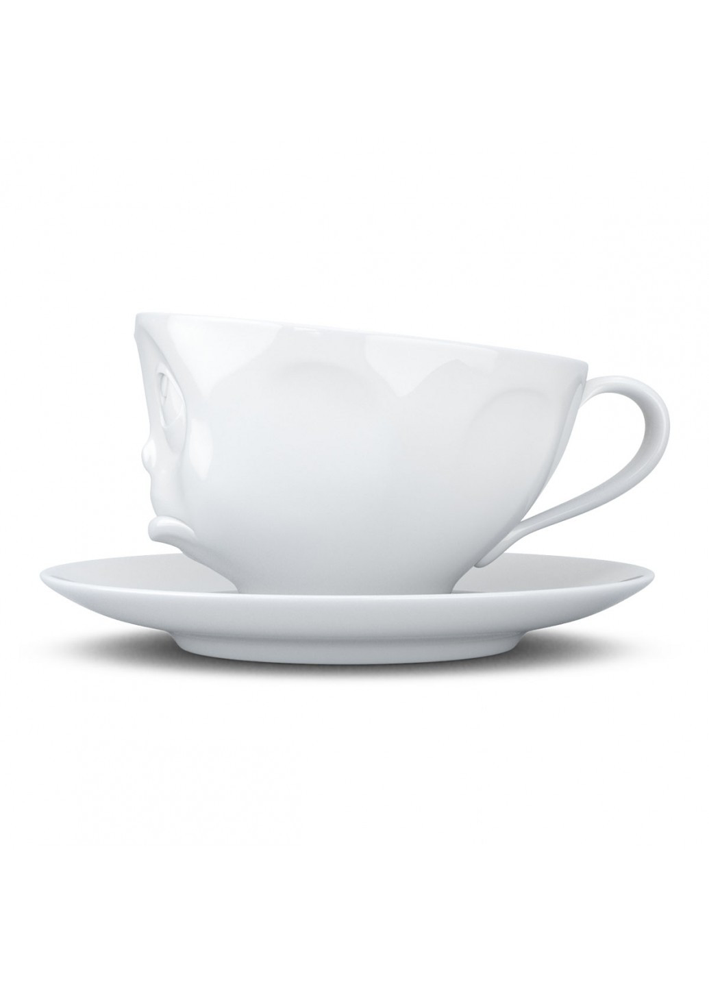 Чашка с блюдцем для кофе Ну пожалуйста! 200 мл, фарфор Tassen (252658028)