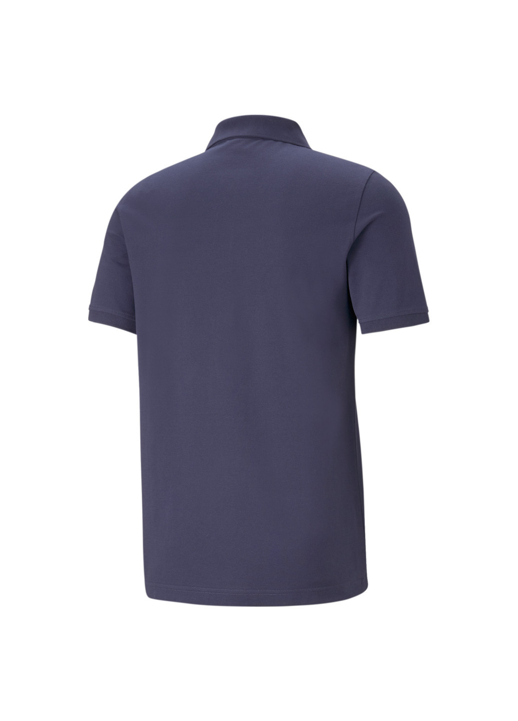 Синяя футболка-поло essentials pique men's polo shirt для мужчин Puma однотонная