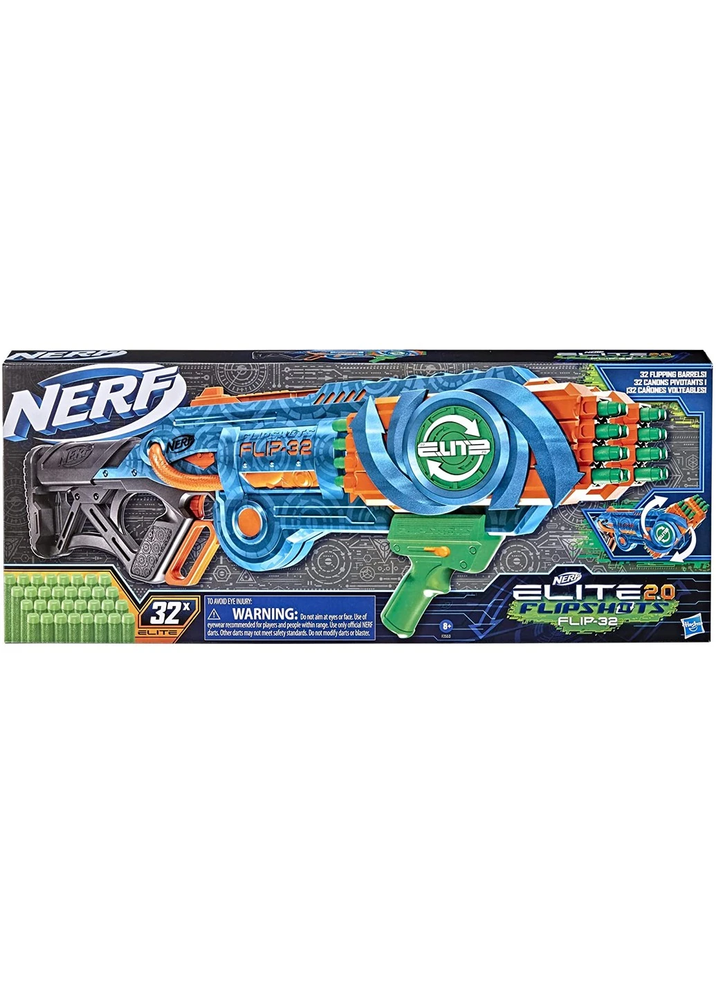Бластер Elite 2.0 Flipshots Flip-32 (F2553) Nerf (255254707)