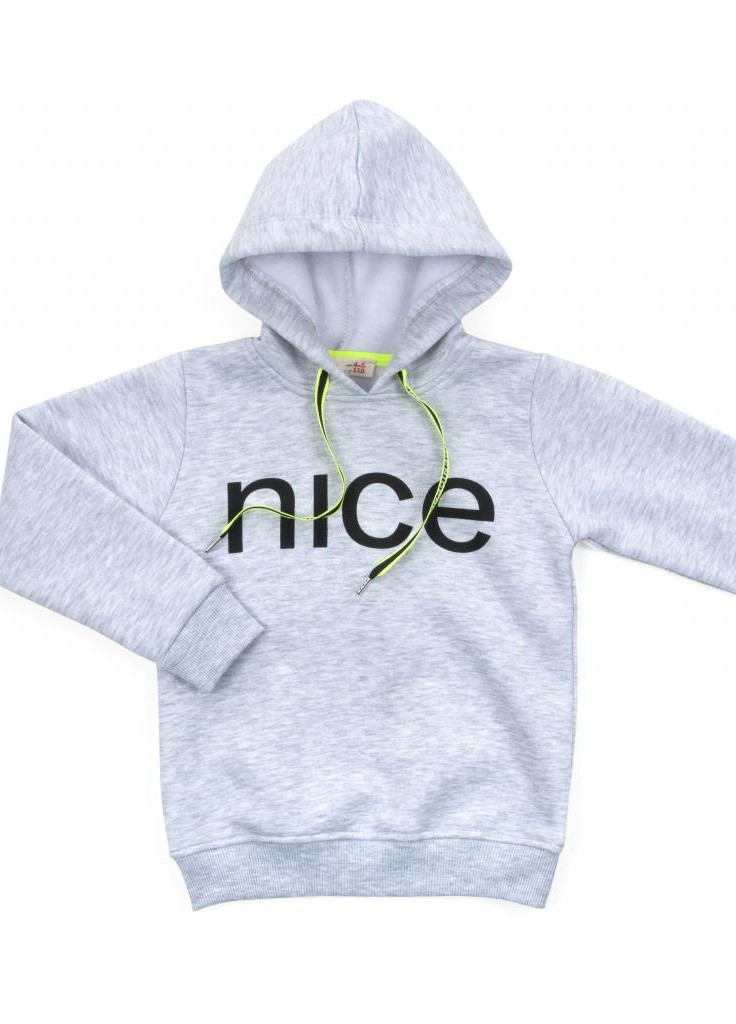 Сірий демісезонний спортивний костюм "nice" (4119-104g-gray) Smile