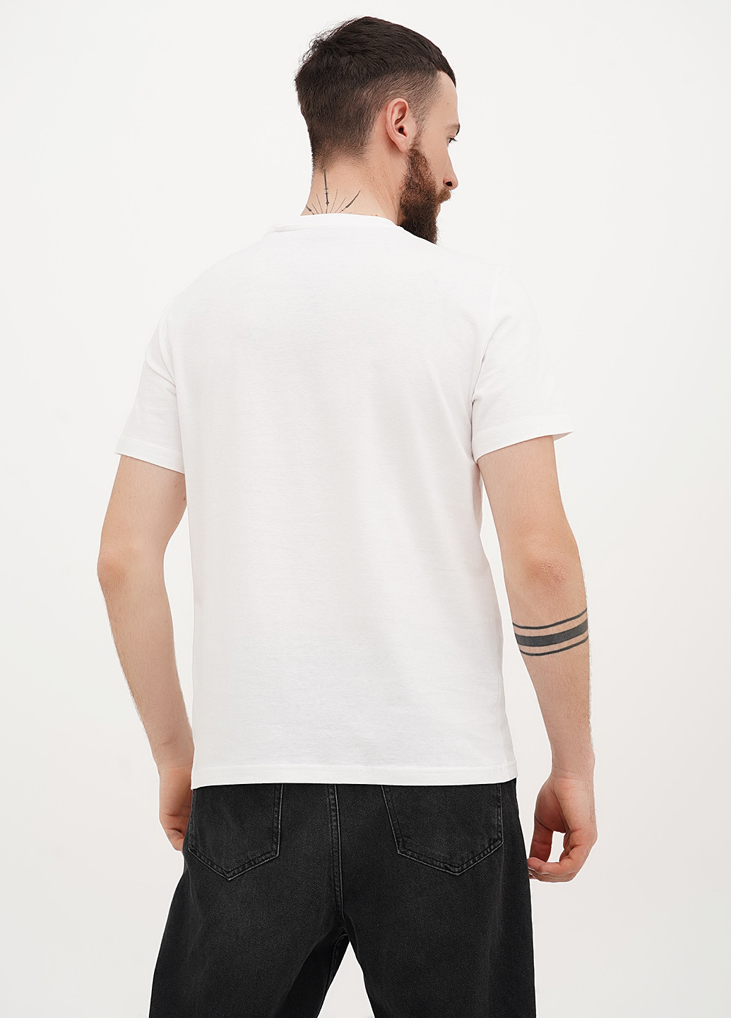 Біла футболка Mustang