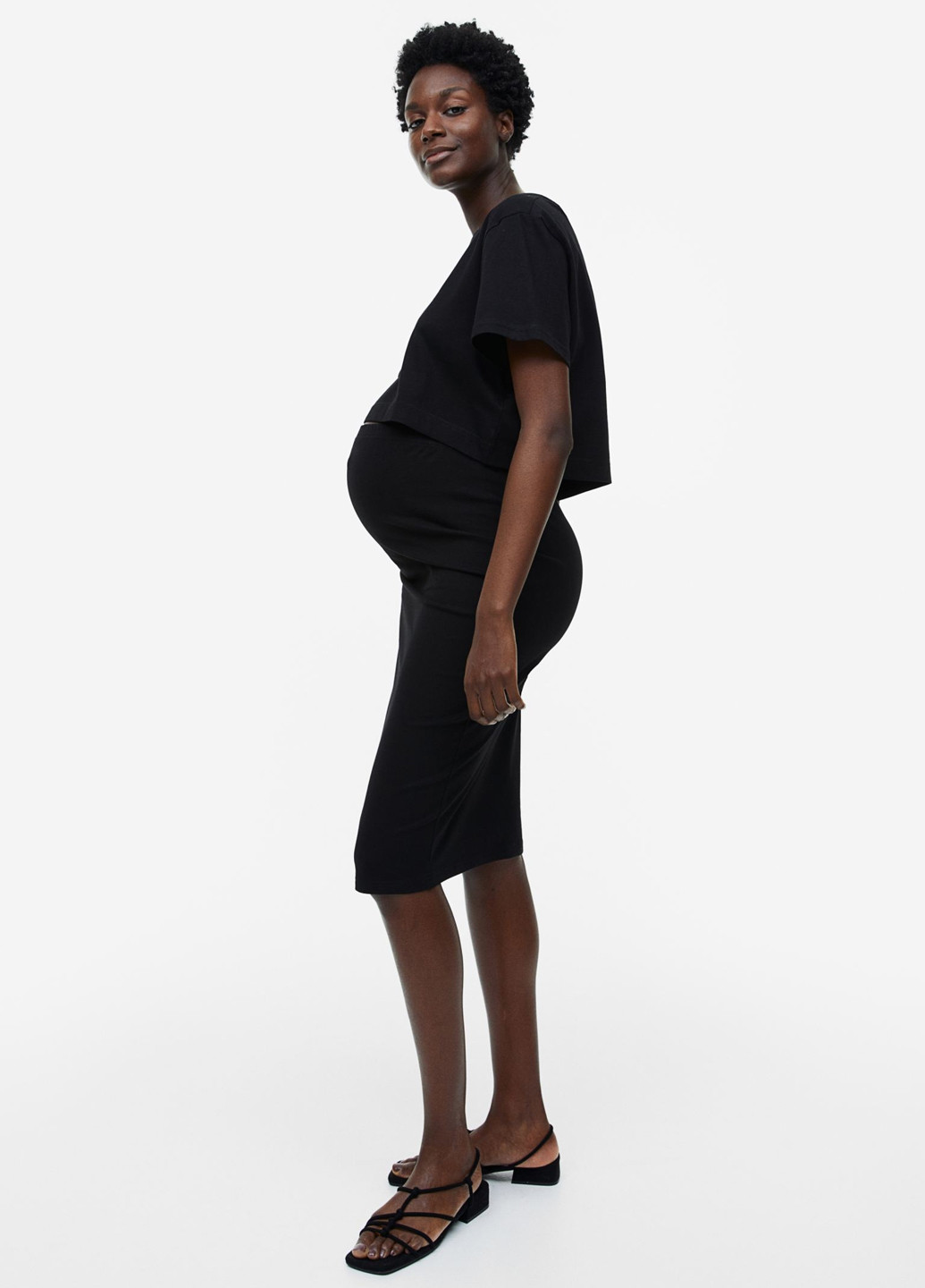 Костюм для беременных (футболка, юбка) H&M (282372068)
