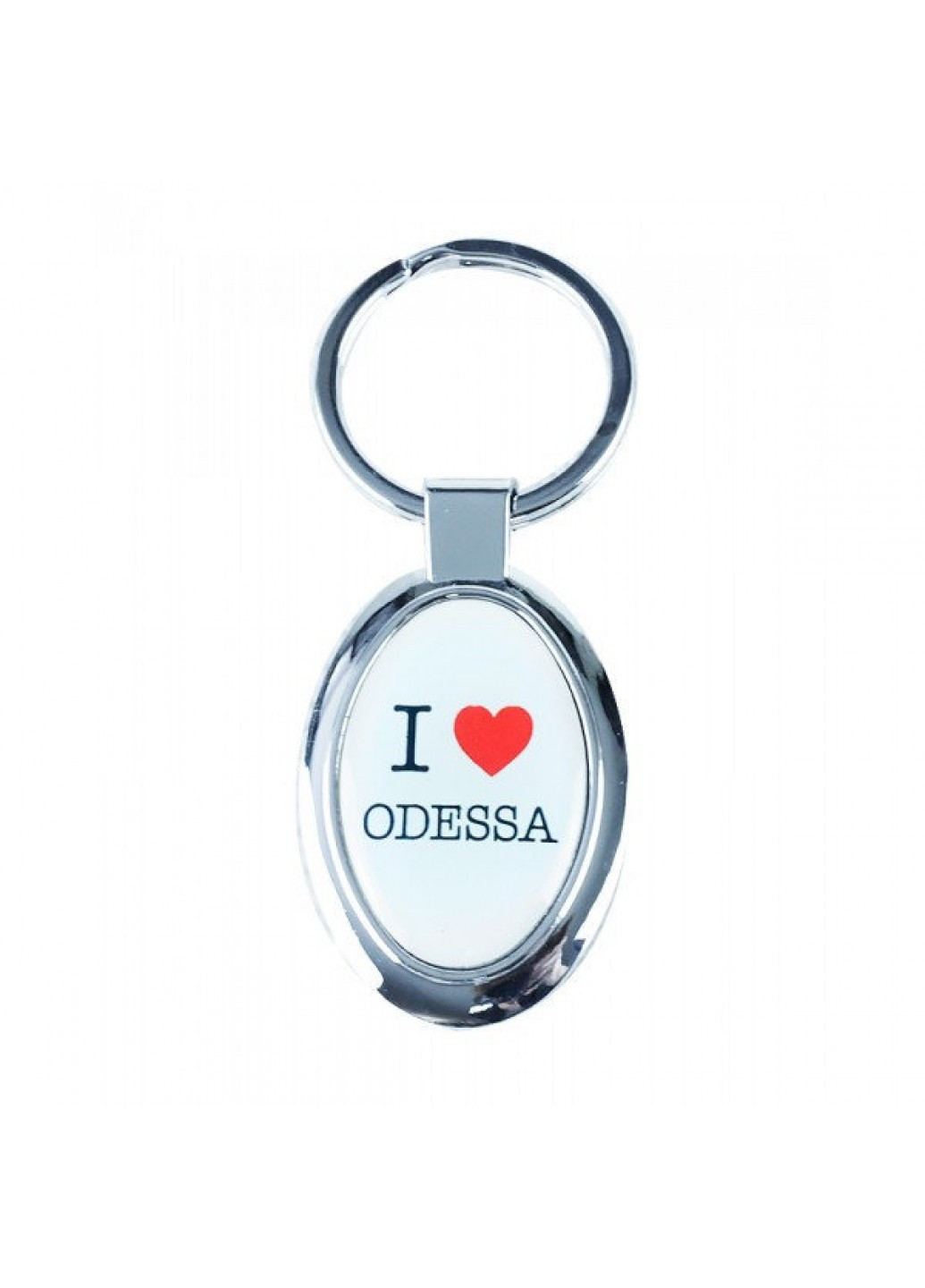 Брелок "I Love Odessa"; білий овальний, Champ 447276-1 o* (208083211)