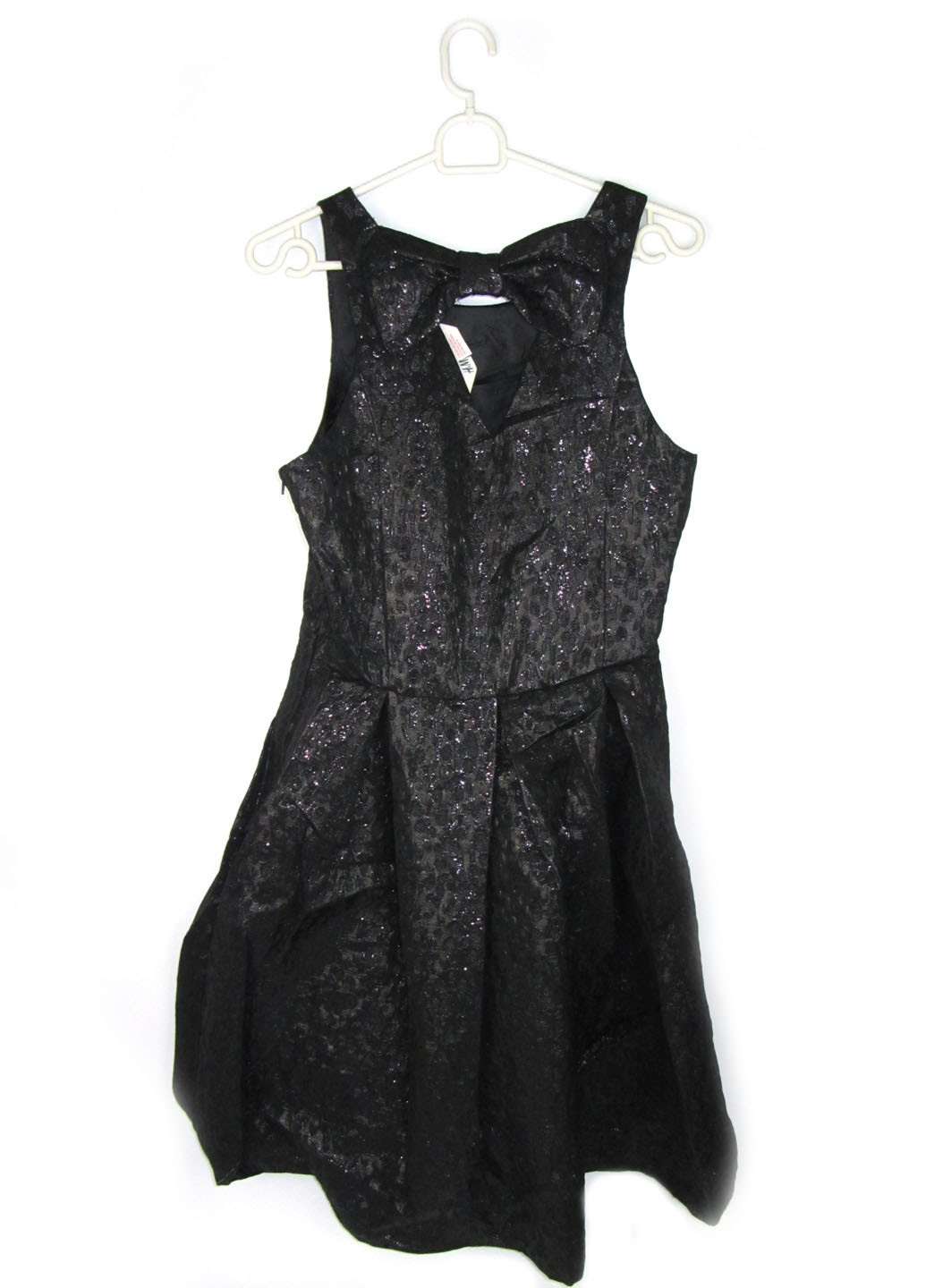 Черное кэжуал платье миди H&M однотонное