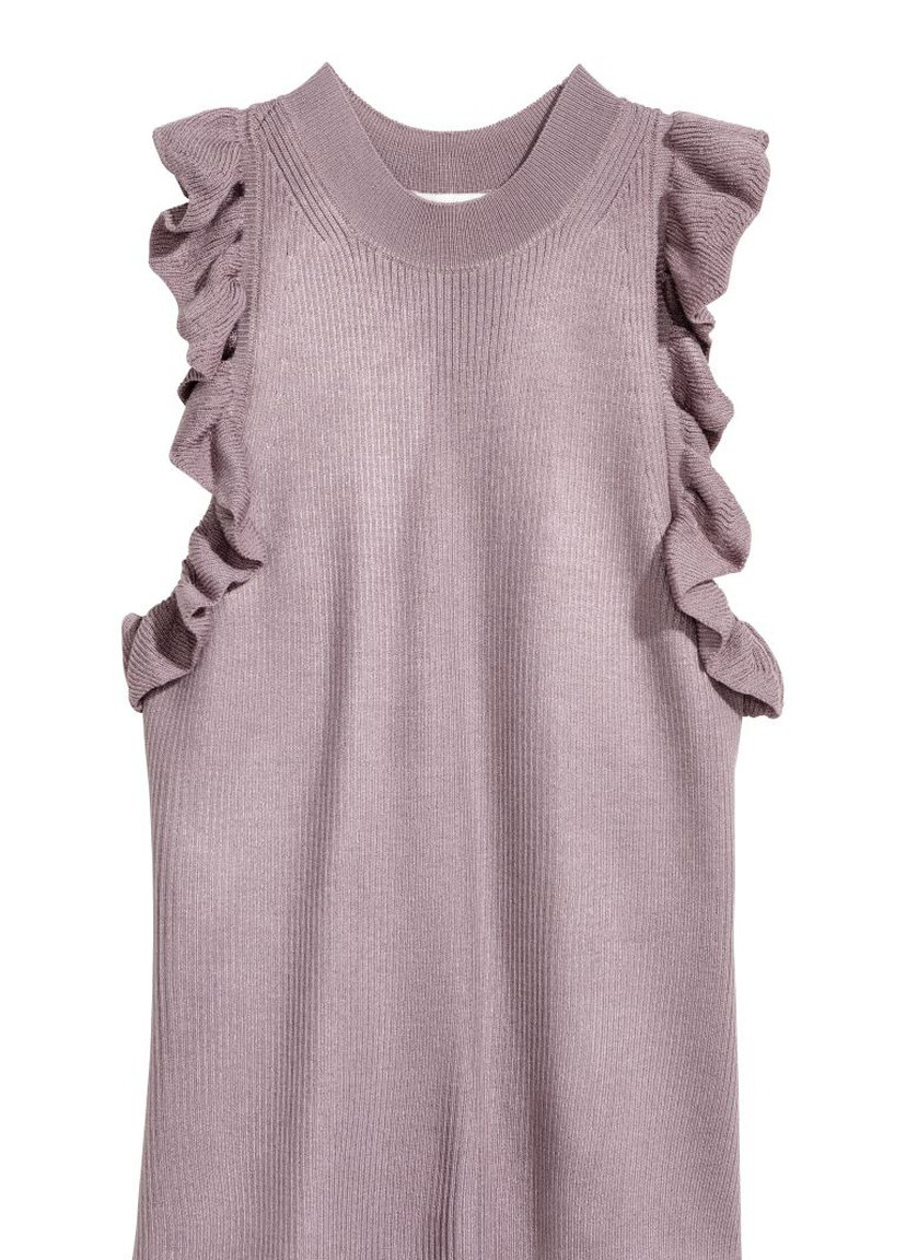 Лиловая блуза H&M