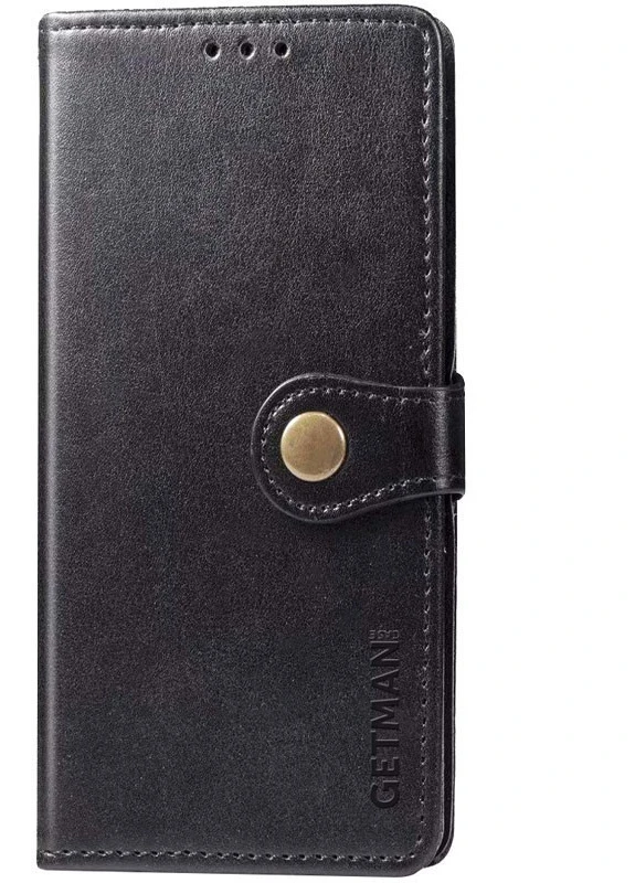 Шкіряний чохол книжка Gallant (PU) для Xiaomi Redmi Note 10 / Note 10s Чорний (is_00000043340_5) Getman (237824391)