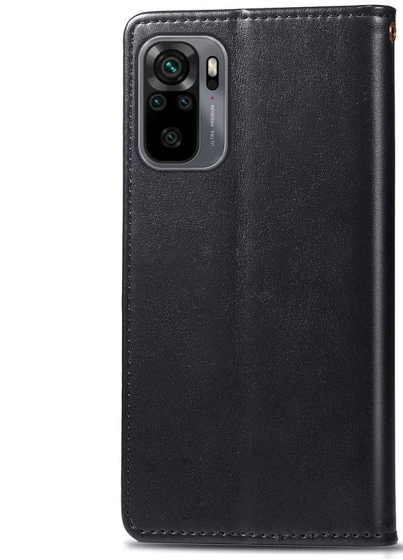 Шкіряний чохол книжка Gallant (PU) для Xiaomi Redmi Note 10 / Note 10s Чорний (is_00000043340_5) Getman (237824391)