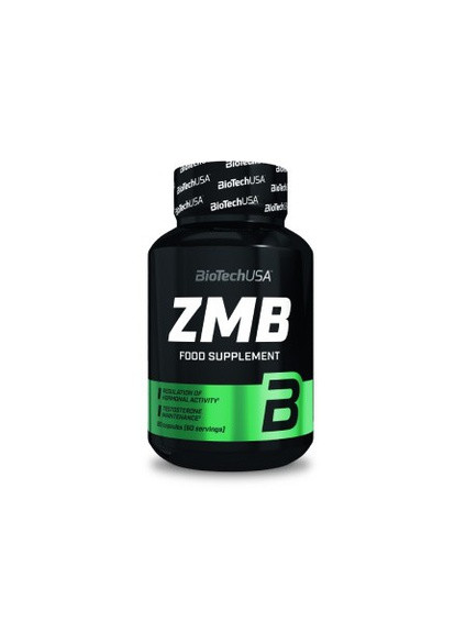 Тестостероновий бустер ZMB 60 caps Biotech (254371786)
