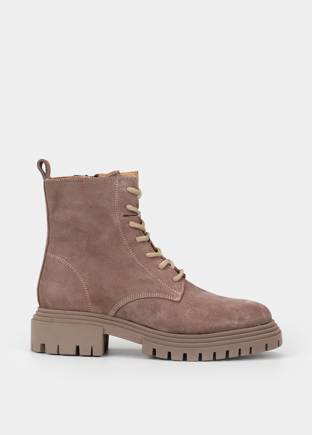 Осенние ботинки берцы Braska на тракторной подошве, со шнуровкой