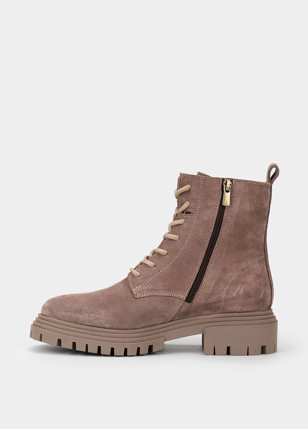 Осенние ботинки берцы Braska на тракторной подошве, со шнуровкой