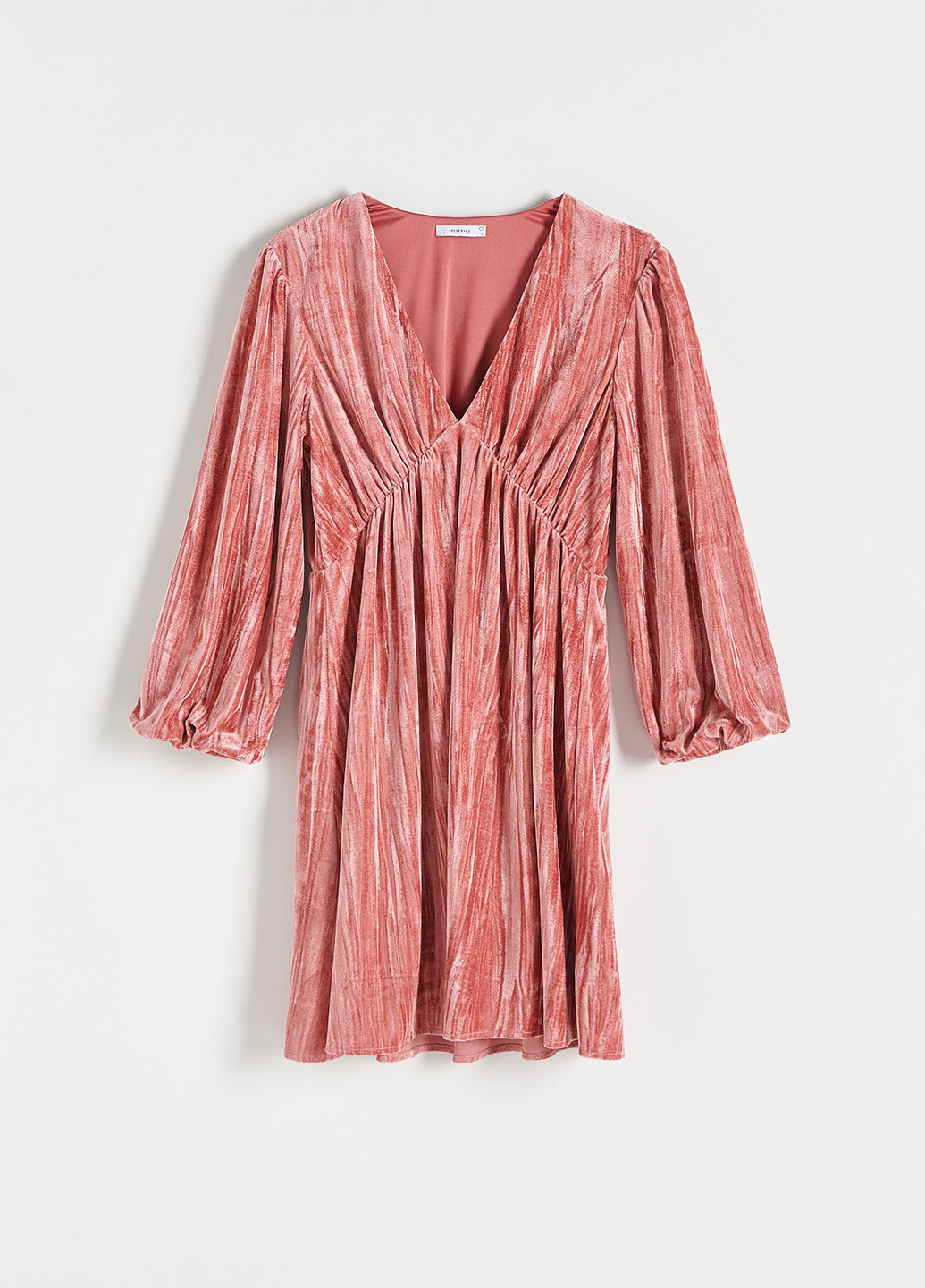 Рожево-коричнева кежуал сукня Reserved однотонна