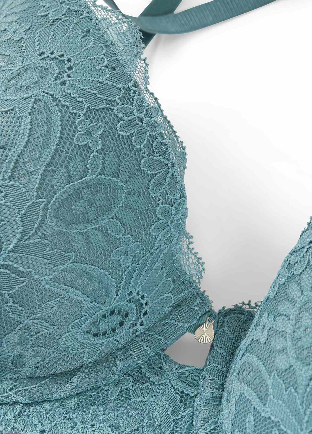 Бірюзовий корбей бюстгальтер C&A з кісточками поліамід