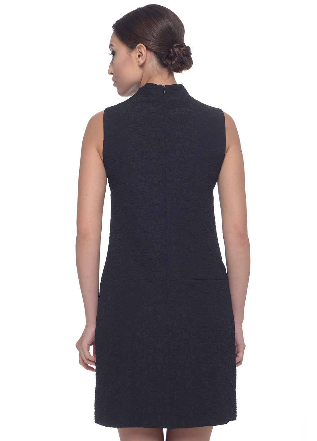 Черное кэжуал платье Arefeva однотонное