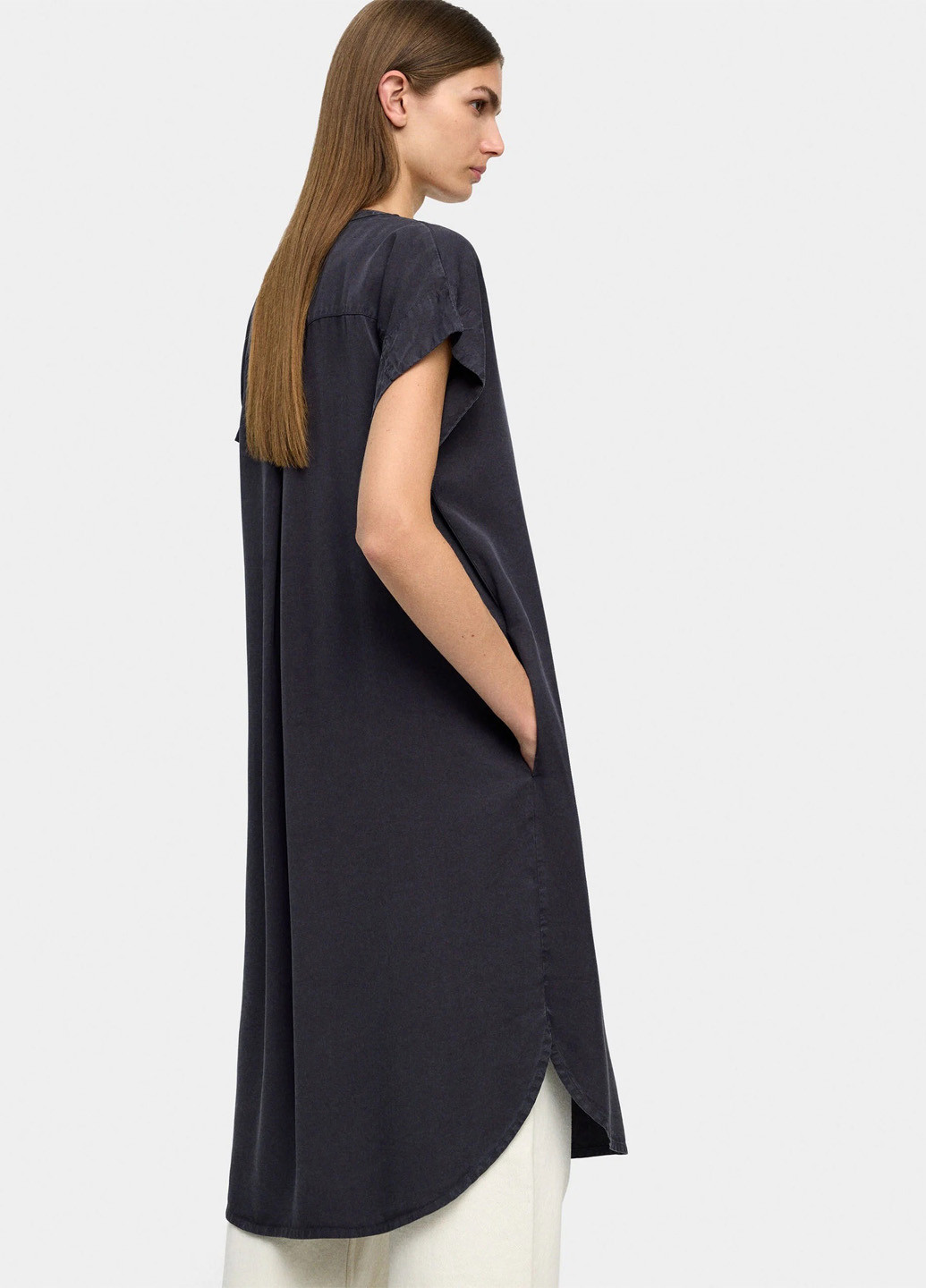 Темно-синя кежуал сукня Parfois однотонна