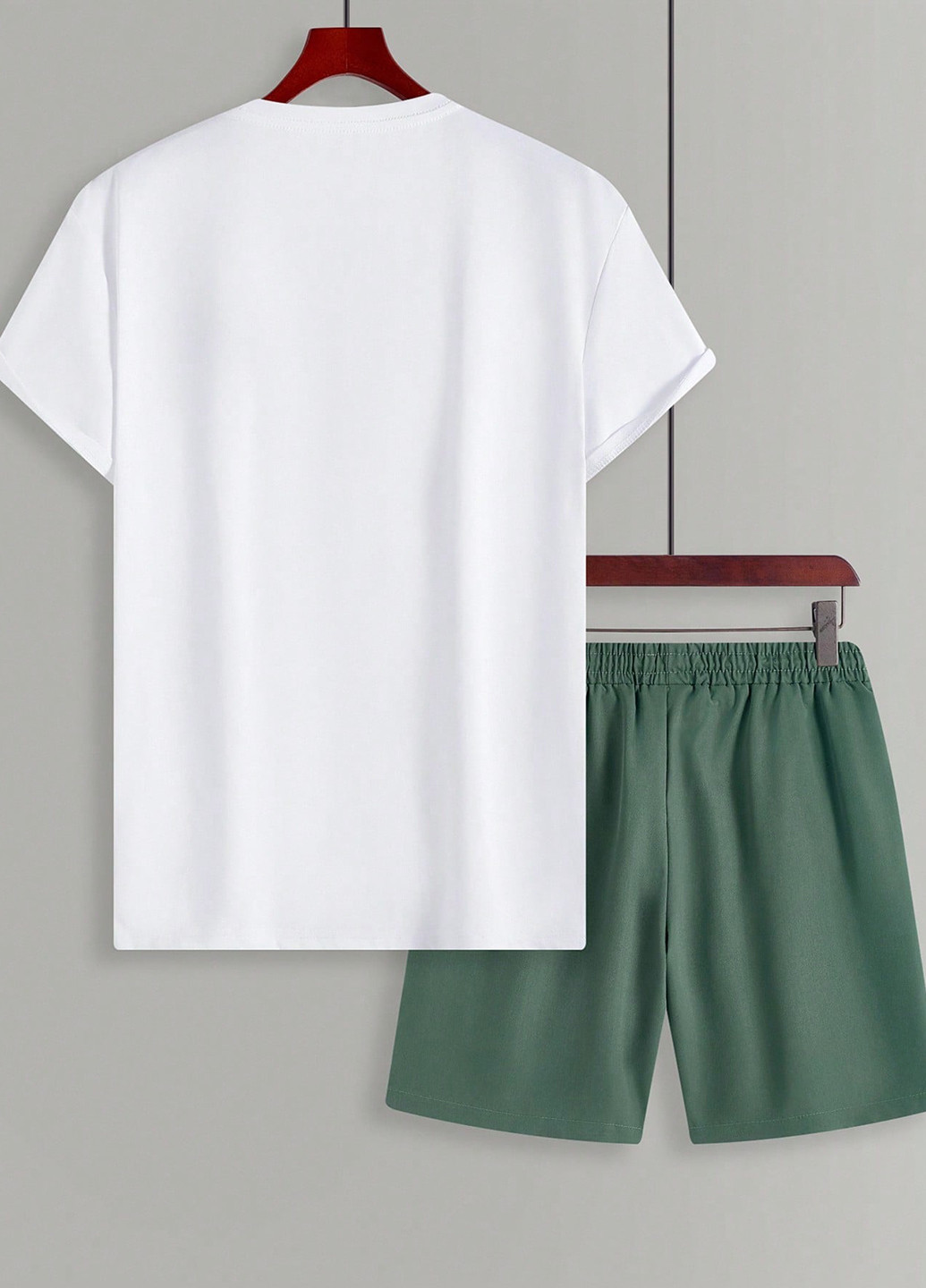 Комбінований літній комплект (футболка, шорти) SHEIN