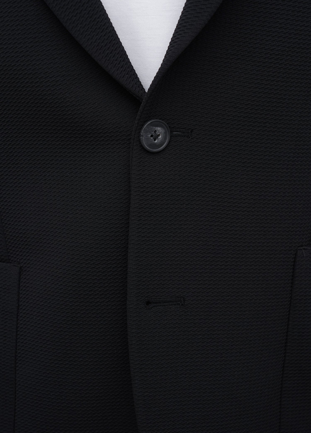 Чорний демісезонний костюм (піджак, штани) брючний Trend Collection