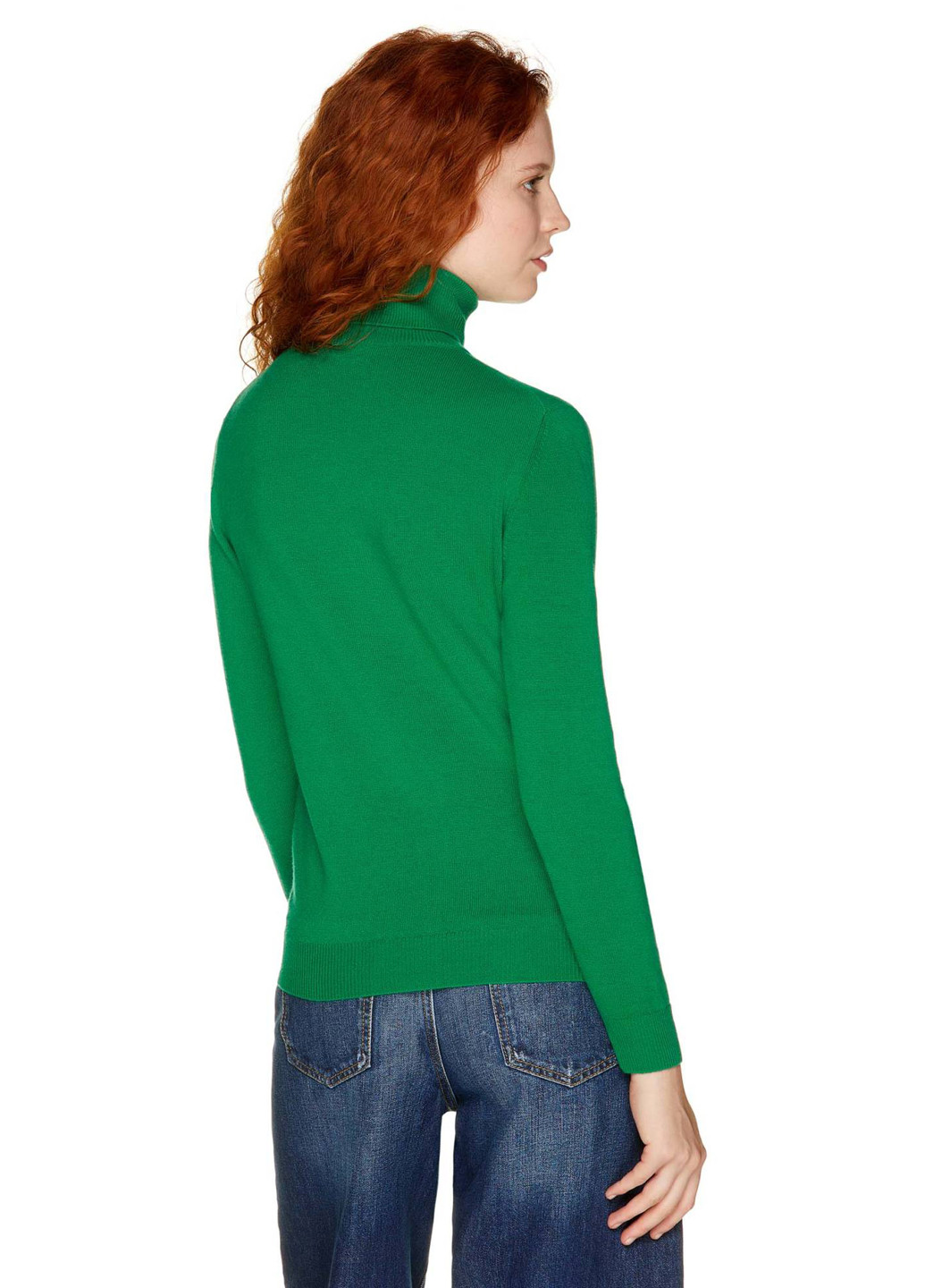 Зеленый демисезонный свитер United Colors of Benetton
