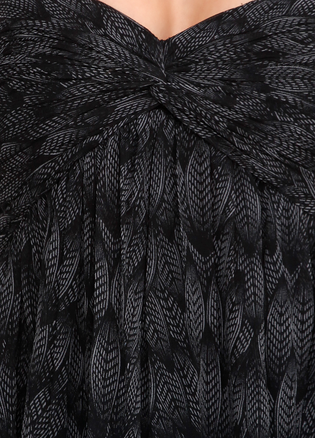Черное кэжуал платье NLY TREND с орнаментом