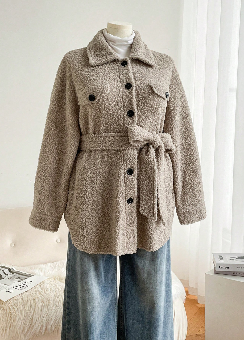 Куртка-сорочка SHEIN (333365485)