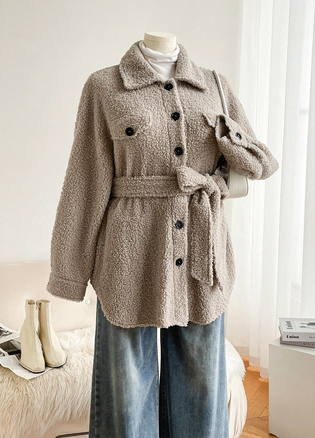 Куртка-сорочка SHEIN (333365485)