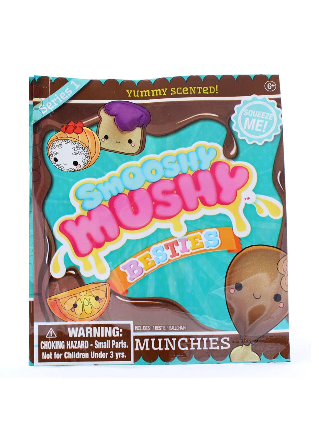 Ароматная игрушка-антистресс - сквиш-мякиш (13 в ассорт.) Smooshy Mushy (86580176)
