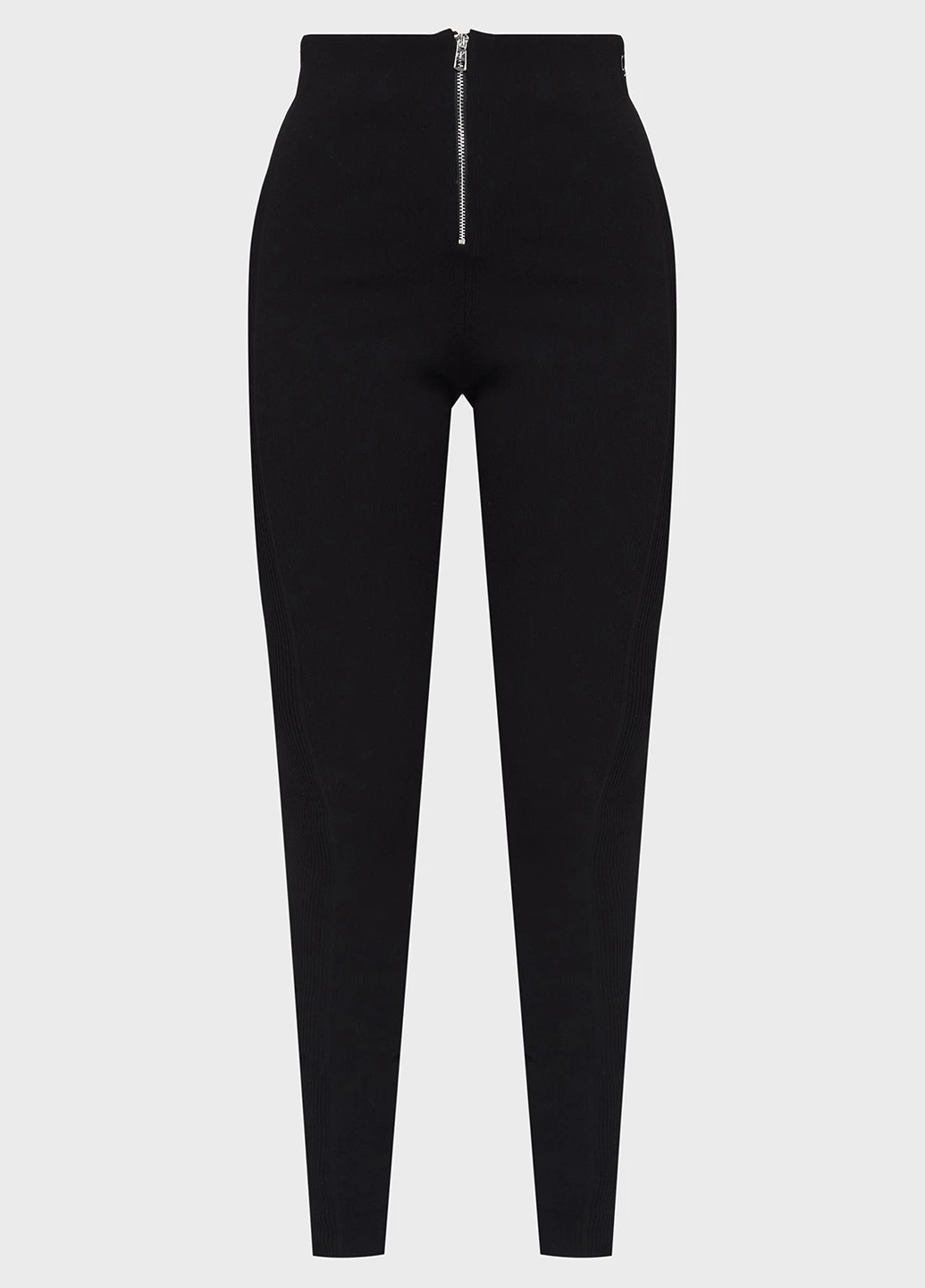 Черные демисезонные леггинсы Calvin Klein Jeans