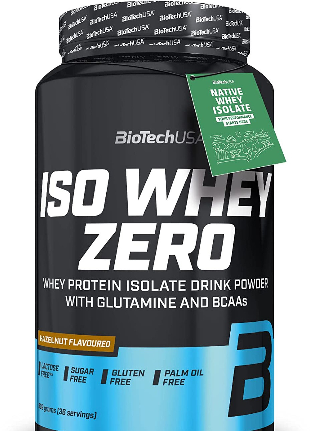Протеин Iso Whey Zero 908 g (Hazelnut) Biotech (255622423)