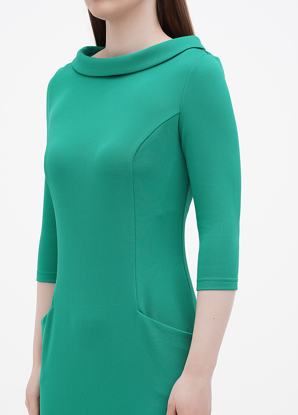 Зелена кежуал плаття, сукня футляр Laura Bettini однотонна