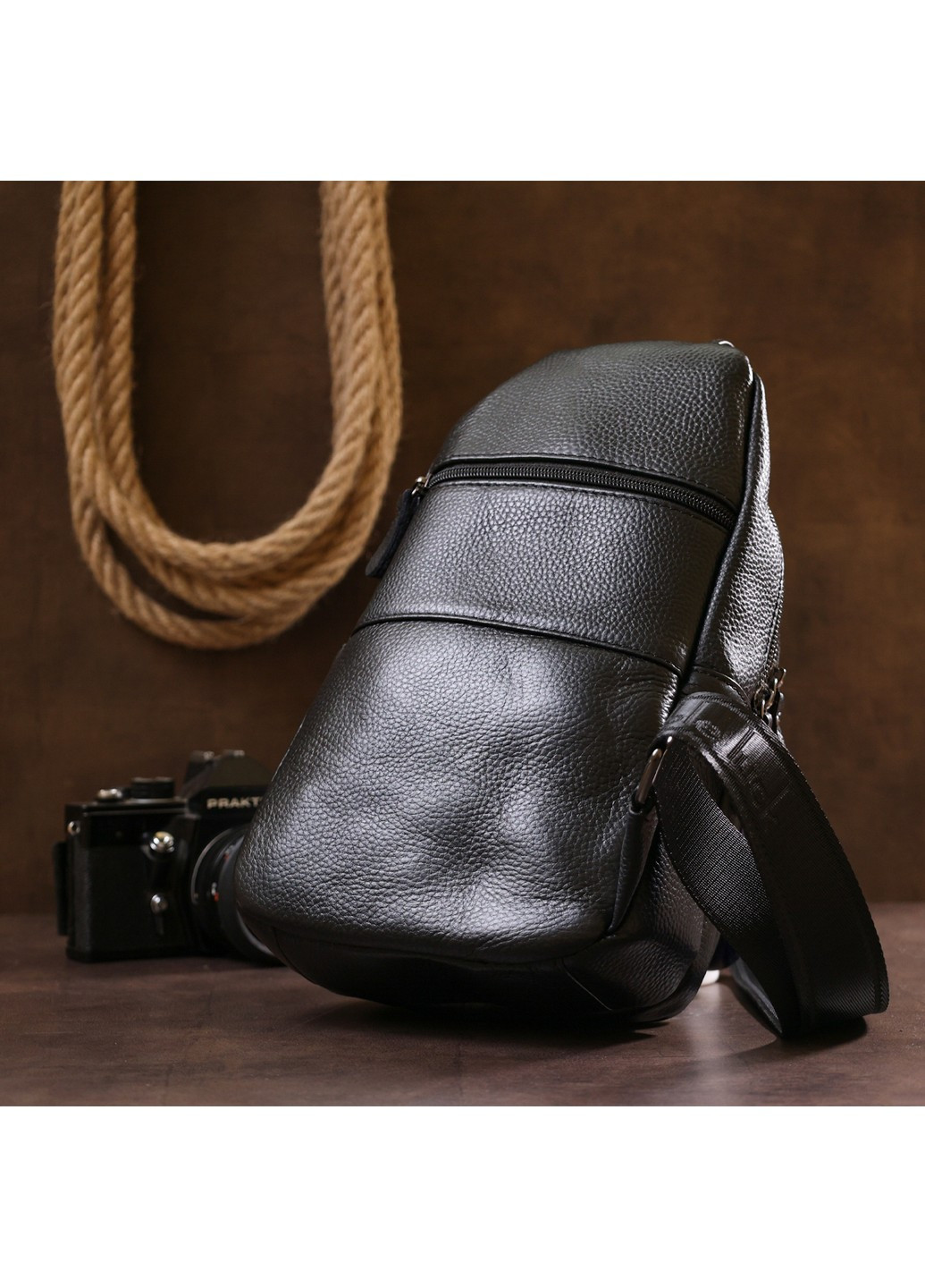 Сумка кожаная мужская 17х31х7 см Vintage (255405843)