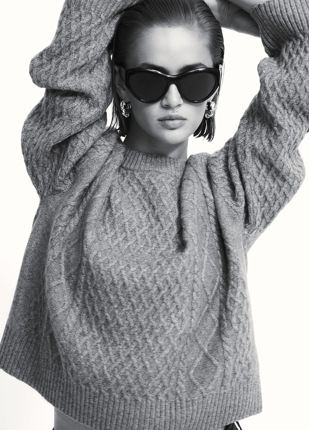 Серый демисезонный джемпер джемпер H&M