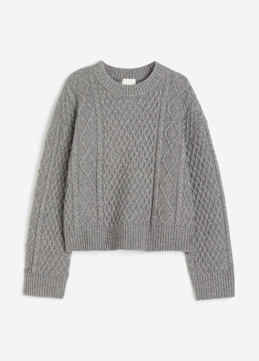 Серый демисезонный джемпер джемпер H&M