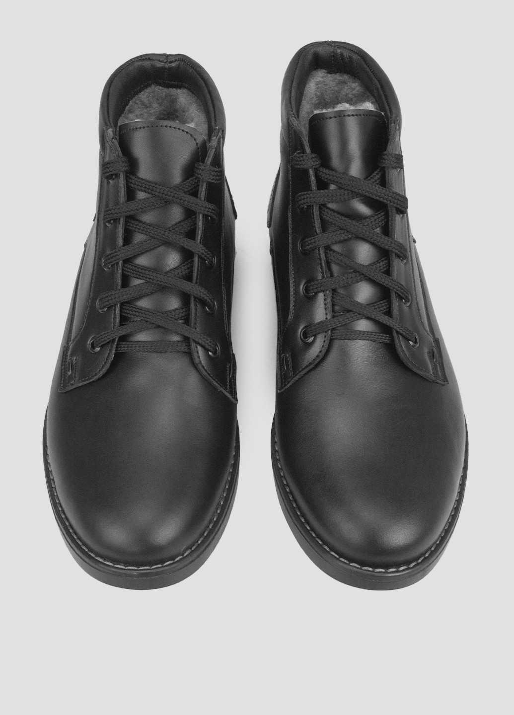 Черные зимние ботинки Swallow