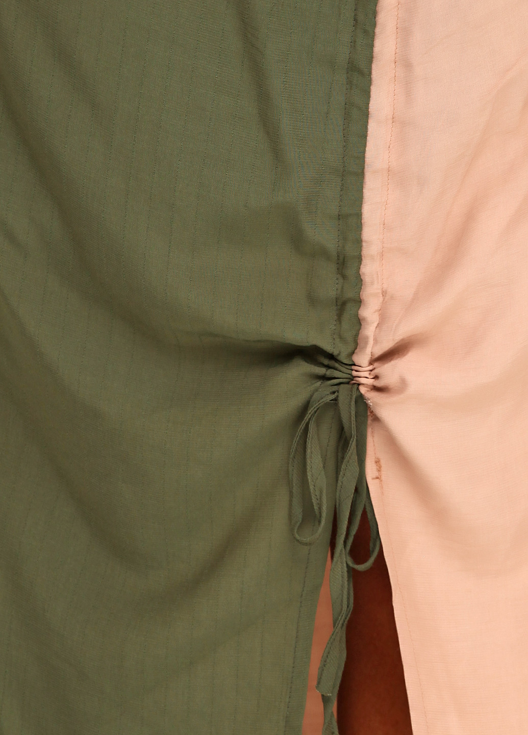 Зеленая кэжуал однотонная юбка Retro & icon миди